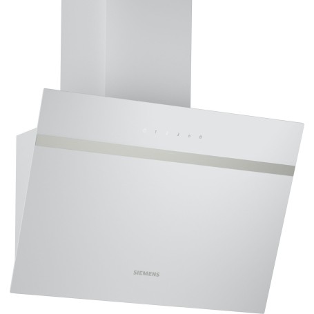 SIEMENS LC65KDK20 - CAPPA INCLINATA iQ100 VETRO BIANCO 60 CM