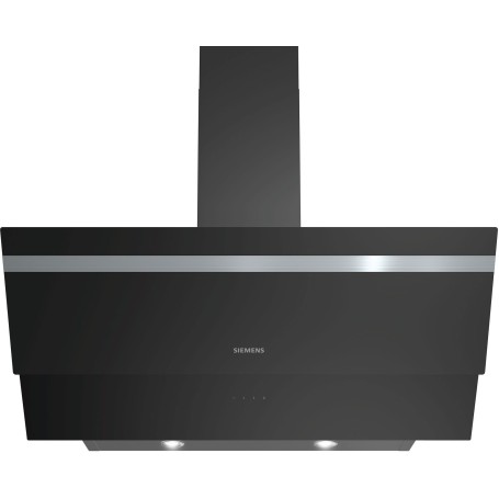 SIEMENS LC95KA670 - CAPPA INCLINATA iQ100, VETRO NERO, 90 CM
