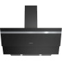 SIEMENS LC95KA670 - CAPPA INCLINATA iQ100, VETRO NERO, 90 CM