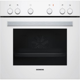 SIEMENS HE010FBV1 - FORNO DA INCASSO iQ100, BIANCO/ACCIAIO INOX, ABBINABILE A PIANI ELETTRICI, 60 CM