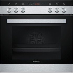 SIEMENS HE113FBS2 - FORNO DA INCASSO iQ100, NERO/ACCIAIO INOX, ABBINABILE A PIANI ELETTRICI, 60 CM