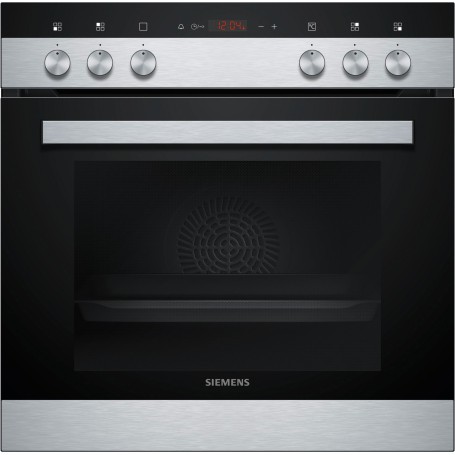 SIEMENS HE113FBS2 - FORNO DA INCASSO iQ100, NERO/ACCIAIO INOX, ABBINABILE A PIANI ELETTRICI, 60 CM
