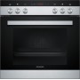 SIEMENS HE113FBS2 - FORNO DA INCASSO iQ100, NERO/ACCIAIO INOX, ABBINABILE A PIANI ELETTRICI, 60 CM