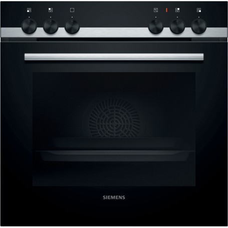 SIEMENS HE510ABR2 - FORNO DA INCASSO iQ100, NERO/ACCIAIO INOX, ABBINABILE A PIANI ELETTRICI, 60 CM