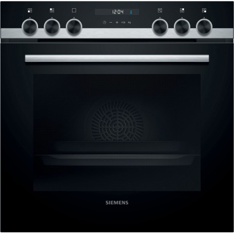 SIEMENS HE517ABS1 - FORNO DA INCASSO iQ500, NERO/ACCIAIO INOX, ABBINABILE AI PIANI COTTURA A INDUZIONE, 60 CM
