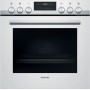 SIEMENS HE517ABW0 - FORNO DA INCASSO iQ500, BIANCO/ACCIAIO INOX, ABBINABILE A PIANI ELETTRICI, 60 CM
