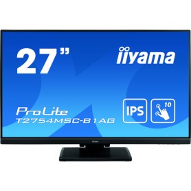 iiyama ProLite T2754MSC-B1AG monitor touch screen 68,6 cm (27") 1920 x 1080 Pixel Multi-touch Multi utente Nero (T2754MSC-B1AG)