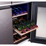 Wolkenstein WCD595EWTSNF ST Combinazione Side-by-Side Porta Cross, larghezza 90,5 cm, 606 L
