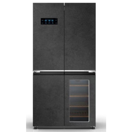 Wolkenstein WCD595EWTSNF ST Combinazione Side-by-Side Porta Cross, larghezza 90,5 cm, 606 L