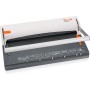 Peach PB300-15 macchina piegafoglii Rilegatrice a filo 60 fogli Nero, Bianco (PB300-15)