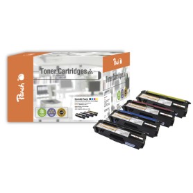 Peach 110956 cartuccia toner 4 pz Nero, Ciano, Magenta, Giallo (110956)