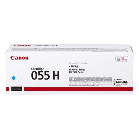 Canon 055H cartuccia toner 1 pz Originale Ciano (3019C004)