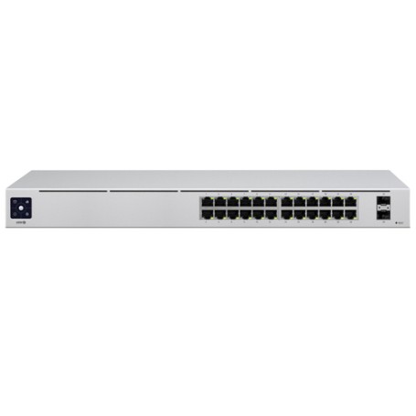 Ubiquiti Networks UniFi USW-24 switch di rete Gestito L2 Gigabit Ethernet (10/100/1000) Argento (USW-24)