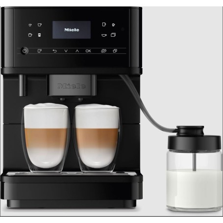 Miele CM 6360 - 125 Edition - macchina da caffè completamente automatica, nero ossidiana opaco (CM 6360 125_promo)
