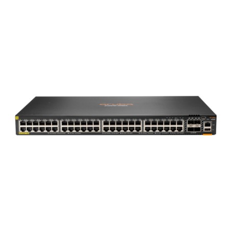 Hewlett Packard Enterprise Aruba 6200F 48G Class4 PoE 4SFP+ 740W Gestito L3 Gigabit Ethernet (10/100/1000) Supporto Pow (JL728A)