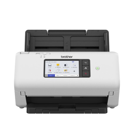 Brother ADS-4700W Scanner con ADF + alimentatore di fogli 600 x 600 DPI A4 Nero, Bianco (ADS4700WRE1)