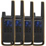 Motorola Talkabout T82 Extreme Quad Pack ricetrasmittente 16 canali Nero, Arancione (B8P00811YDEMAQ) (188082)