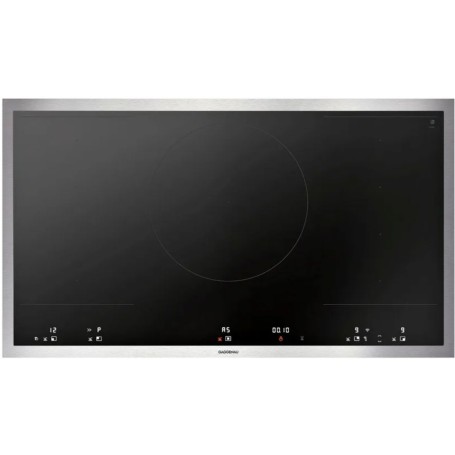 Gaggenau VI492115 Piano cottura a induzione con cornice in acciaio inox da 90 cm