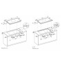 Gaggenau VI492115 Piano cottura a induzione con cornice in acciaio inox da 90 cm