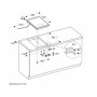 Gaggenau VI422115 Piano cottura a induzione con cornice in acciaio inox da 38 cm