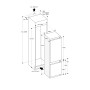 Gaggenau RB289300 Frigorifero combinato completamente integrabile da 56 cm