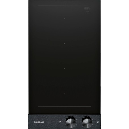 Gaggenau VI232121 Piano cottura a induzione con pannello di controllo nero da 28 cm