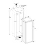 Gaggenau RC289370 Frigorifero combinato monoporta completamente integrabile da 56 cm
