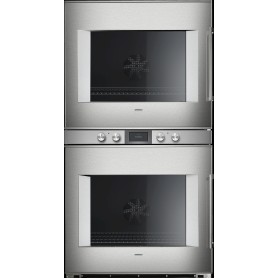 Gaggenau BX481112 Doppio forno con cerniere a sinistra finitura acciaio inox da 76 cm