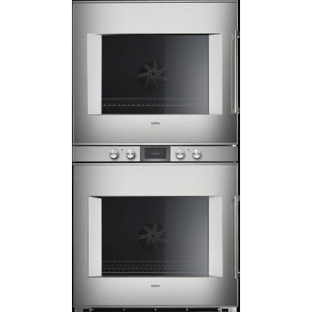 Gaggenau BX481112 Doppio forno con cerniere a sinistra finitura acciaio inox da 76 cm