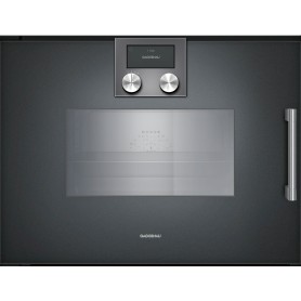 Gaggenau BSP271101 Forno combinato a vapore con cerniere a sinistra da incasso finitura antracite da 60 cm