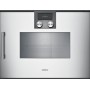 Gaggenau BSP270131 Forno combinato a vapore con cerniere a destra da incasso finitura silver da 60 cm