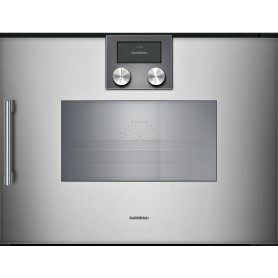 Gaggenau BSP270111 Forno combinato a vapore con cerniere a destra da incasso finitura inox da 60 cm