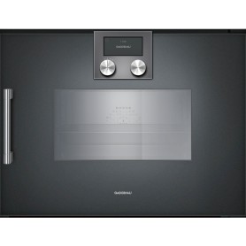 Gaggenau BSP270101 Forno combinato a vapore con cerniere a destra da incasso finitura antracite da 60 cm