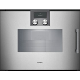 Gaggenau BSP261111 Forno combinato a vapore con cerniere a sinistra da incasso finitura inox da 60 cm