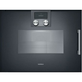 Gaggenau BSP261101 Forno combinato a vapore con cerniere a sinistra da incasso finitura antracite da 60 cm
