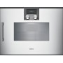 Gaggenau BSP260131 Forno combinato a vapore con cerniere a destra da incasso finitura silver da 60 cm