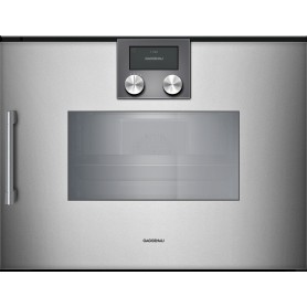 Gaggenau BSP250111 Forno combinato a vapore con cerniere a destra da incasso finitura inox da 60 cm
