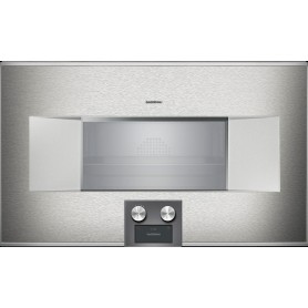Gaggenau BS484112 Forno combinato a vapore con cerniere a destra da incasso finitura inox da 76 cm
