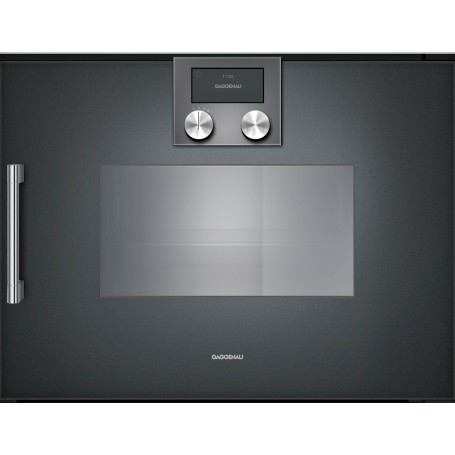 Gaggenau BSP220101 Forno a vapore con cerniere a destra da incasso finitura antracite da 60 cm