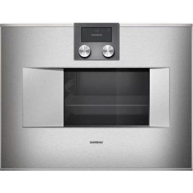 Gaggenau BS470111E Serie 400 Forno combinato a vapore Dimensioni: 60 x 45 cm Cerniera porta: Destra, acciaio inox dietro vetro