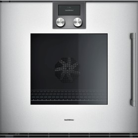 Gaggenau BOP251132 Forno pirolitico con cerniere a sinistra da incasso finitura silver da 60 cm