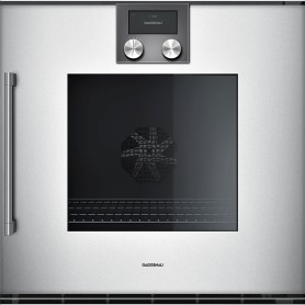 Gaggenau BOP250132 Forno pirolitico con cerniere a destra da incasso finitura silver da 60 cm