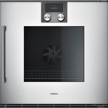 Gaggenau BOP250132 Forno pirolitico con cerniere a destra da incasso finitura silver da 60 cm