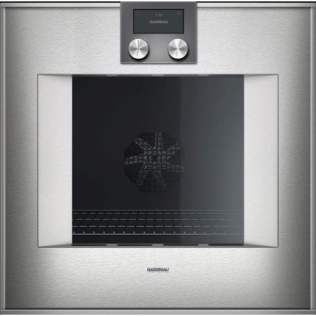 Gaggenau BO471112 Forno pirolitico con cerniere a sinistra da incasso finitura acciaio inox da 60 cm
