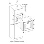 Gaggenau BO450112 Forno pirolitico con cerniere a destra da incasso finitura acciaio inox da 60 cm