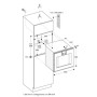 Gaggenau BO420112 Forno pirolitico con cerniere a destra da incasso finitura acciaio inox da 60 cm