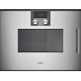 Gaggenau BMP251110 Forno combinato microonde con cerniere a sinistra finitura acciaio da 60 cm