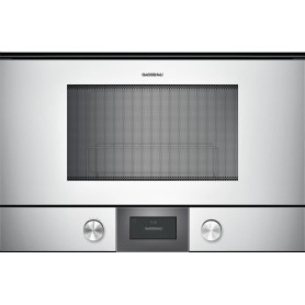 Gaggenau BMP225130 Forno microonde con cerniere a sinistra da incasso finitura silver da 60 cm