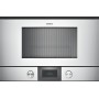 Gaggenau BMP225130 Forno microonde con cerniere a sinistra da incasso finitura silver da 60 cm