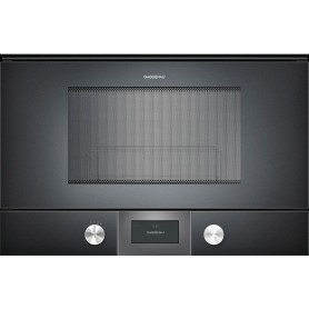 Gaggenau BMP225100 Forno microonde con cerniere a sinistra da incasso finitura antracite da 60 cm